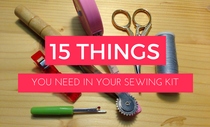 Here are the sewing supplies you NEED as a BEGINNER!!! (my