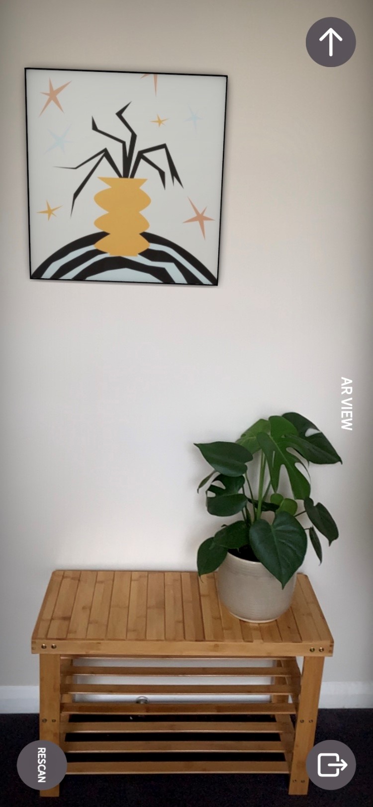 app to visualize pictures on wall