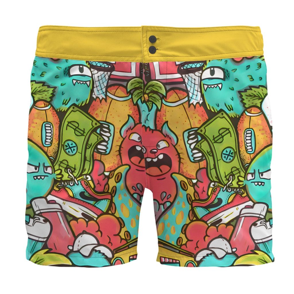 Halloween Board Shorts